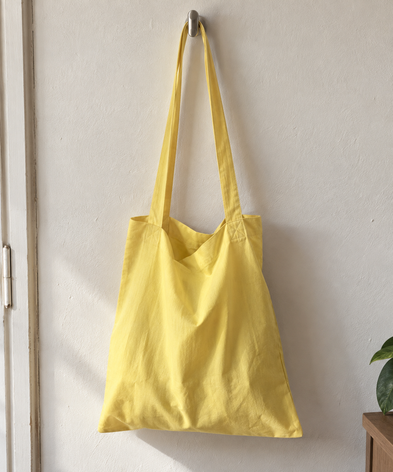 Tote bag shopping à anses longues