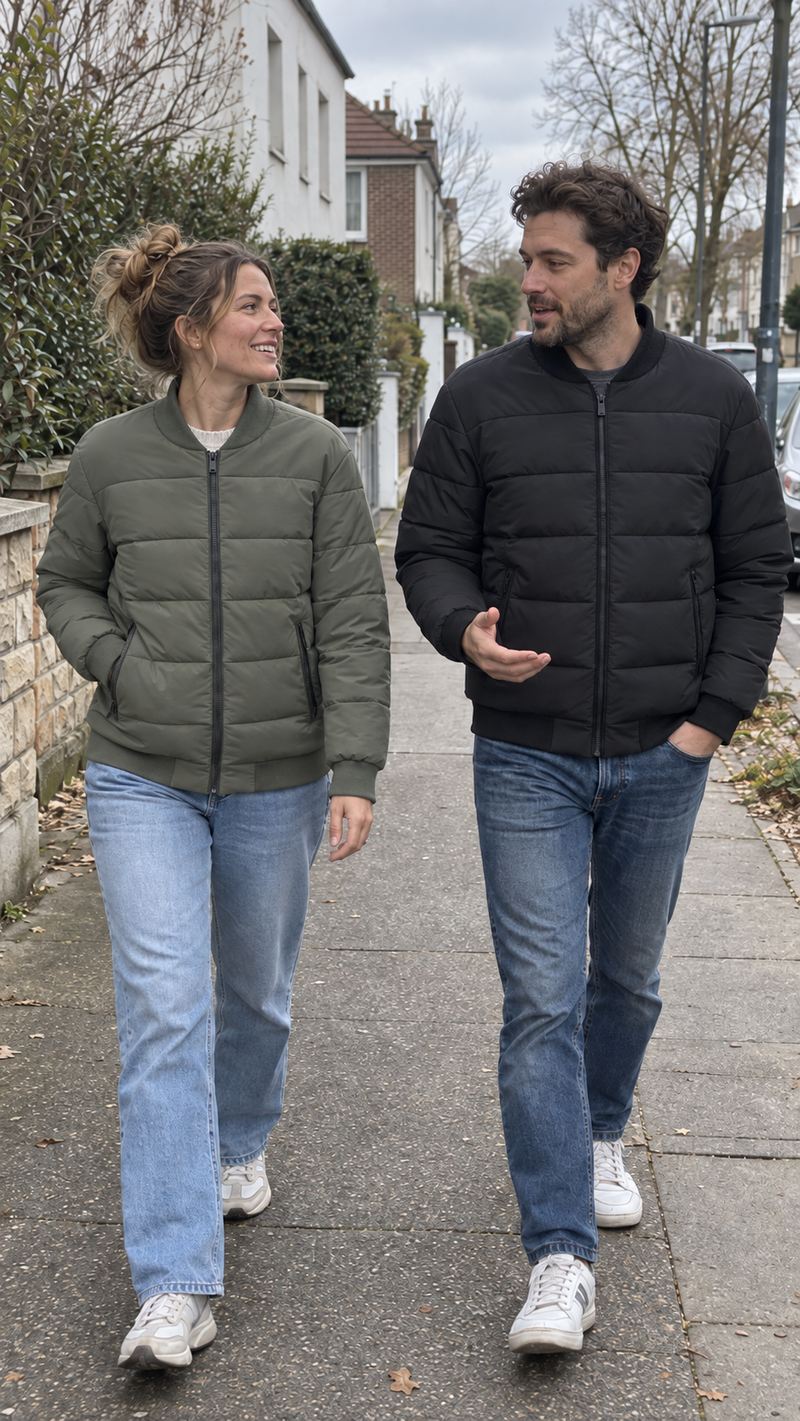 Veste matelassée unisexe