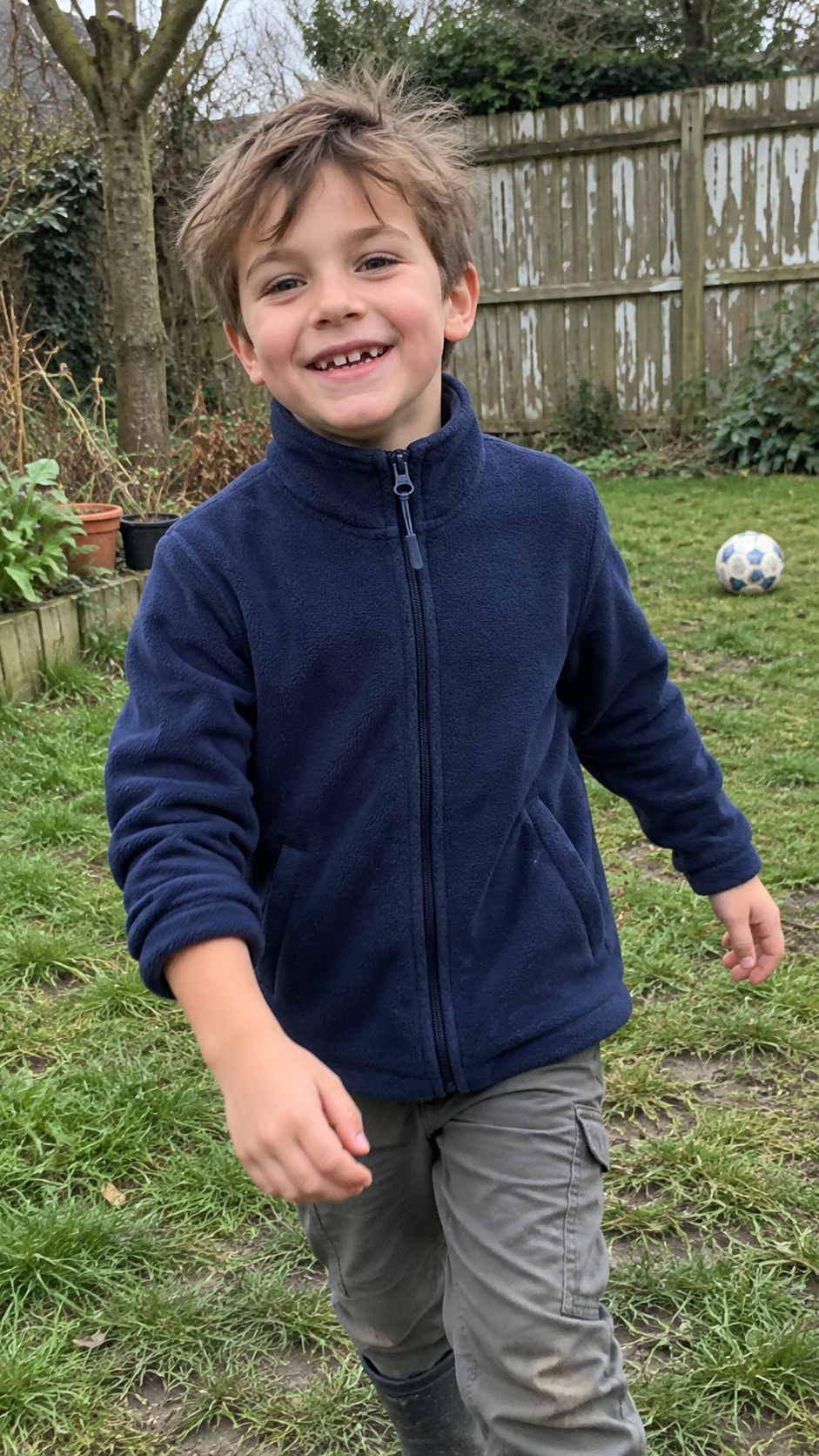 Veste micropolaire zippée enfant — photo 2