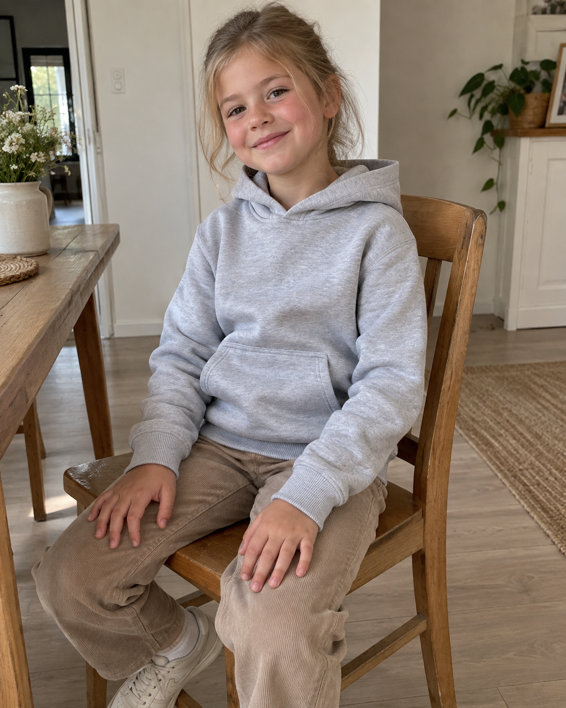 Sweat-shirt à capuche enfant — photo 2