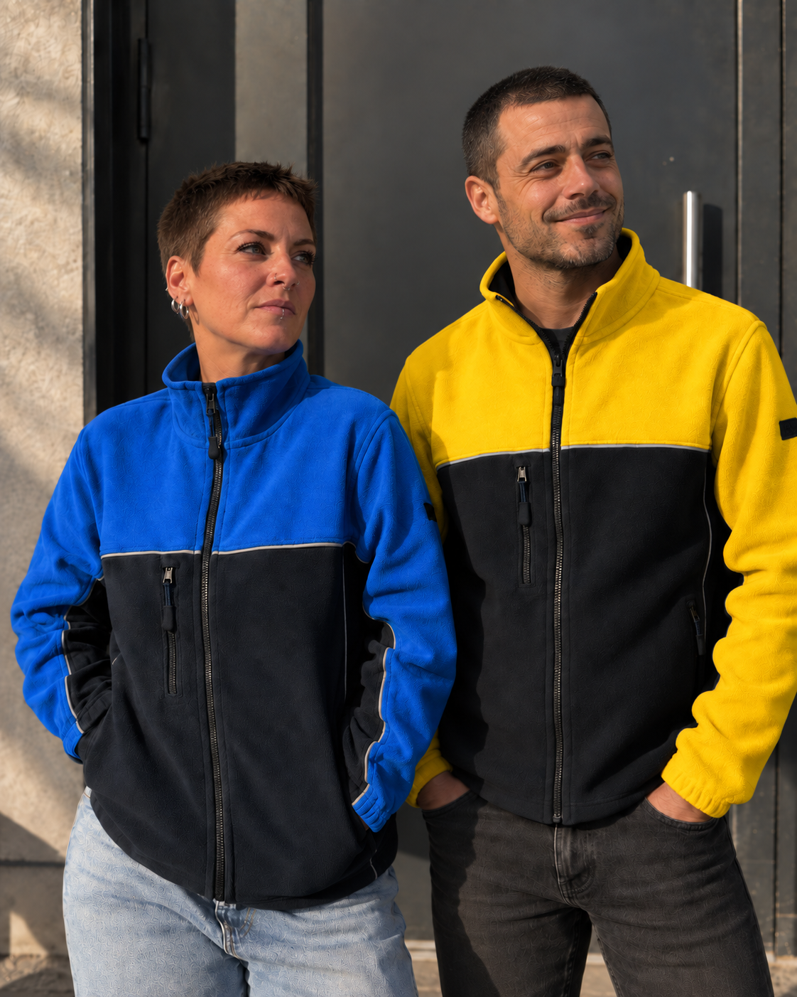 Veste polaire manches amovibles unisexe — photo 2