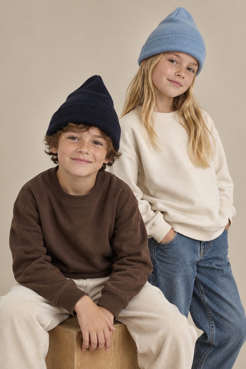Bonnet pour enfants recyclé