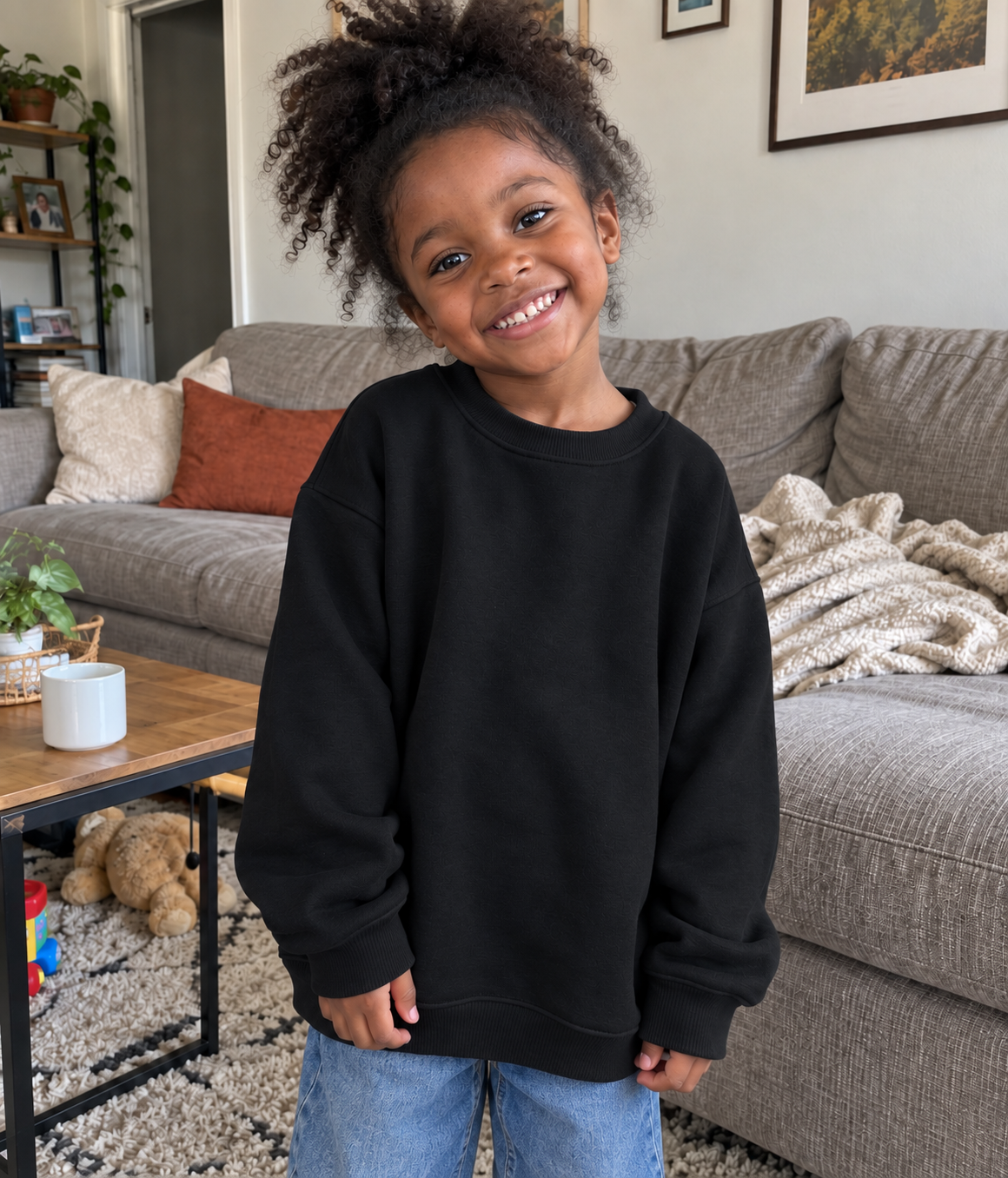Sweat-shirt oversize enfant — photo 2