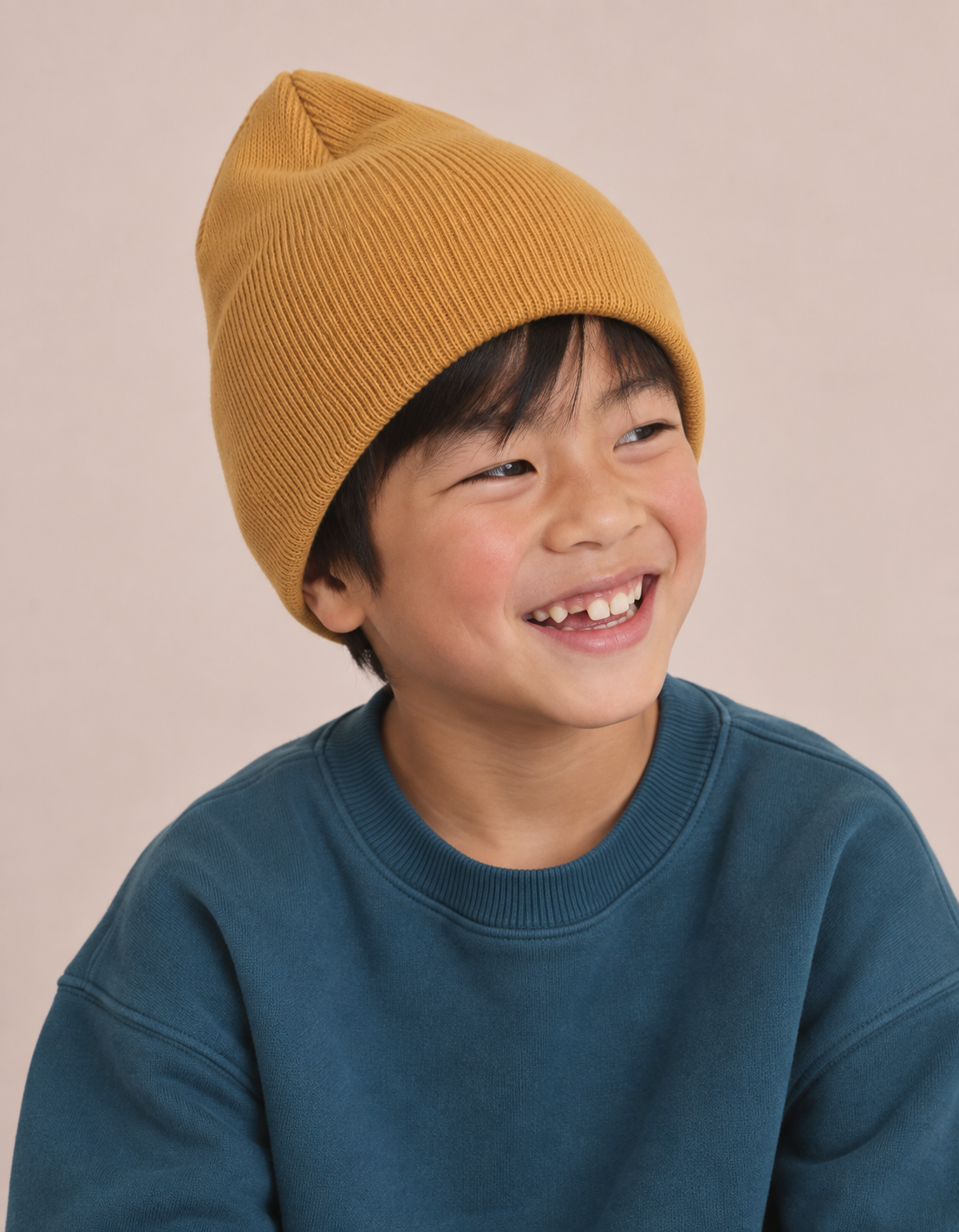 Bonnet enfant tricoté — photo 2