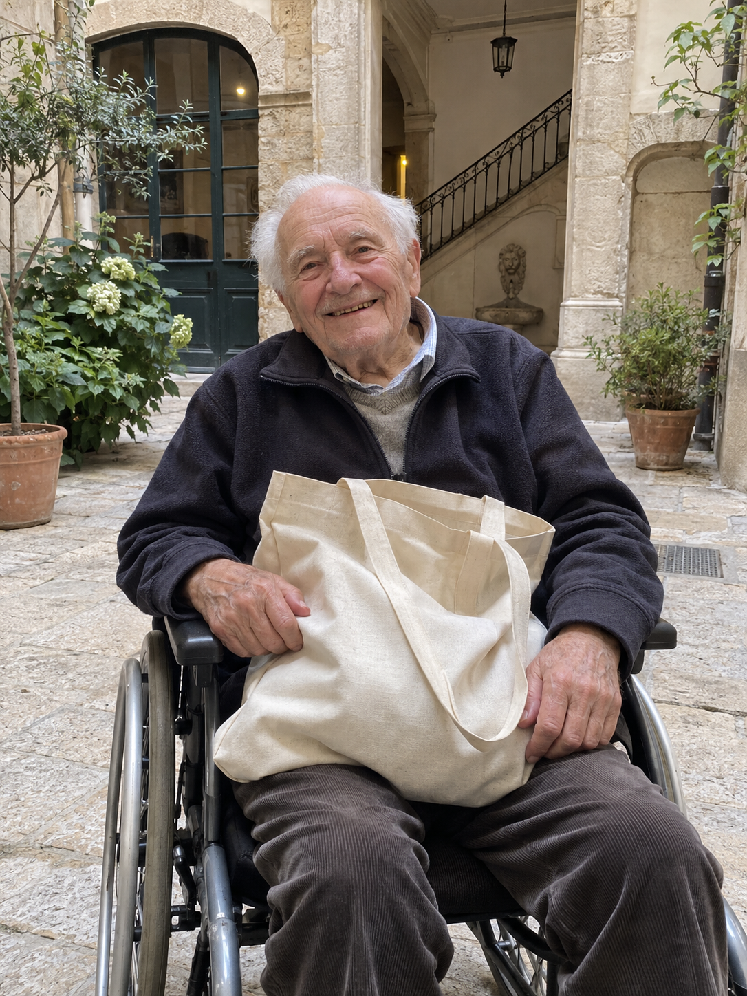 Tote bag shopping à anses longues — photo 2