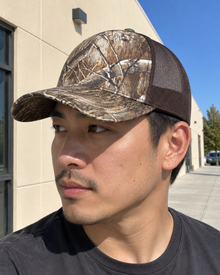 Casquette Retro camouflage arbre