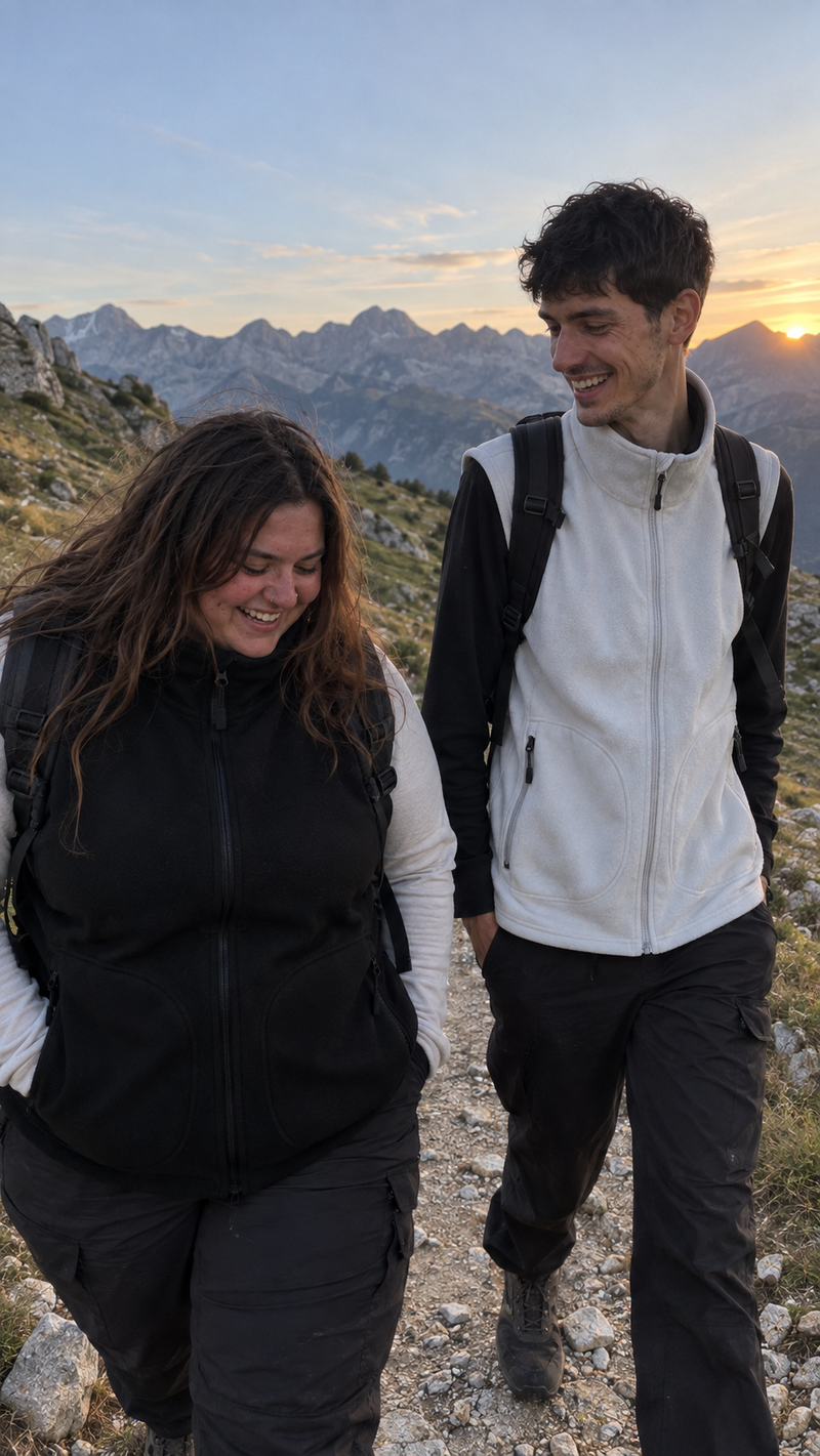 Veste sans manche micropolaire unisexe