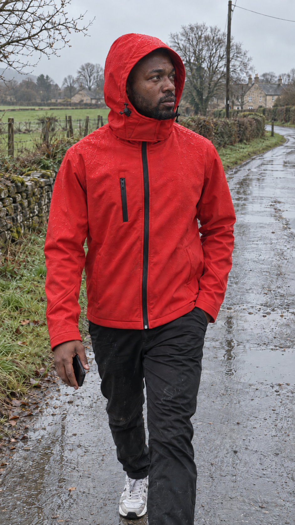 Veste softshell capuche homme — photo 2