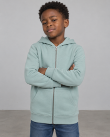 Sweat-shirt zippé à capuche enfant