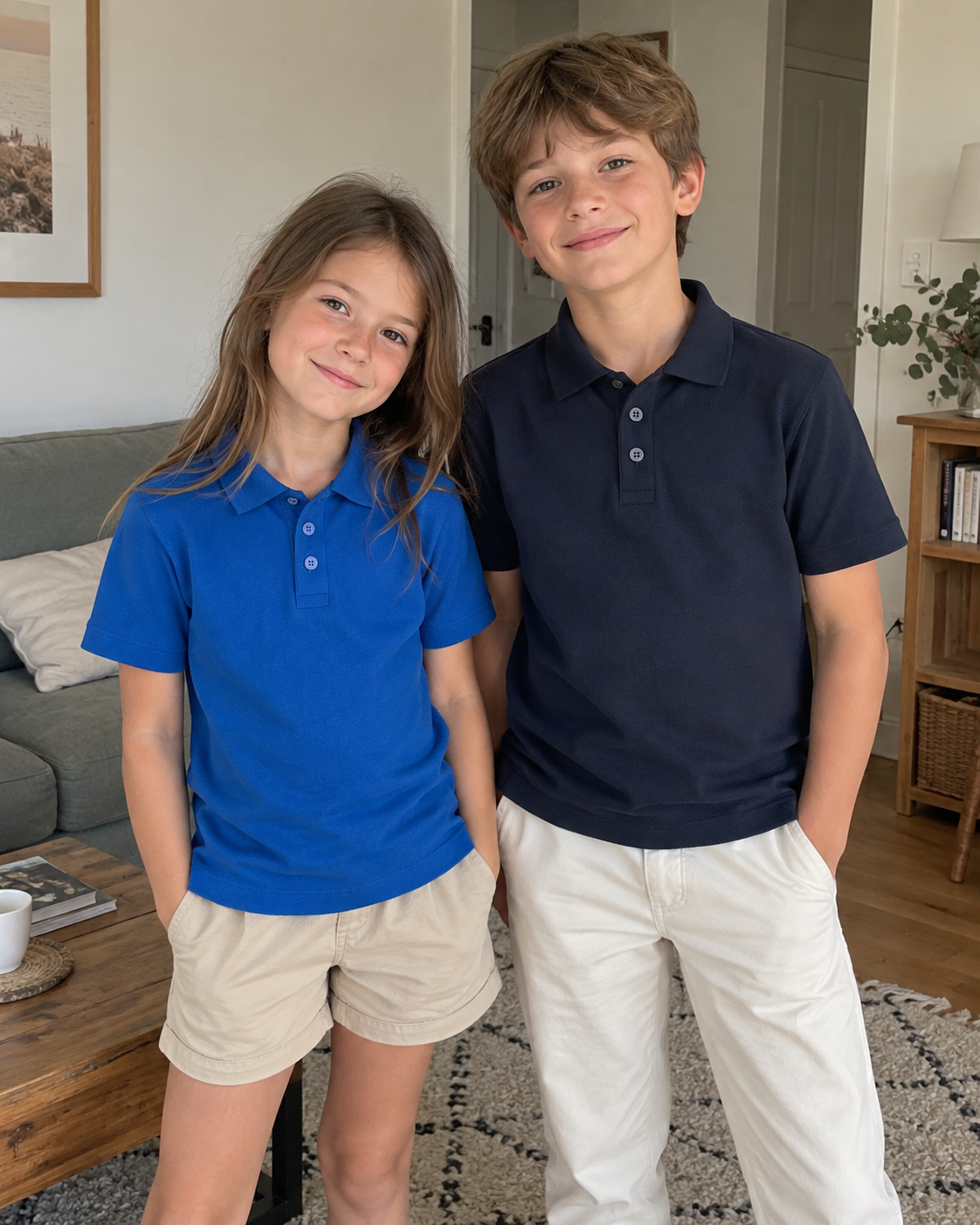 Polo piqué enfant — photo 2