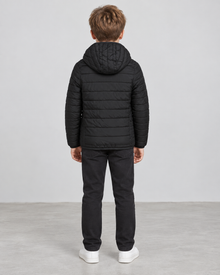 Doudoune légère capuche enfant