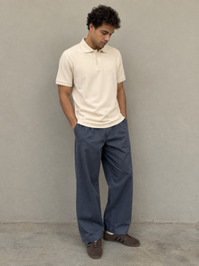 Polo maille piquée homme