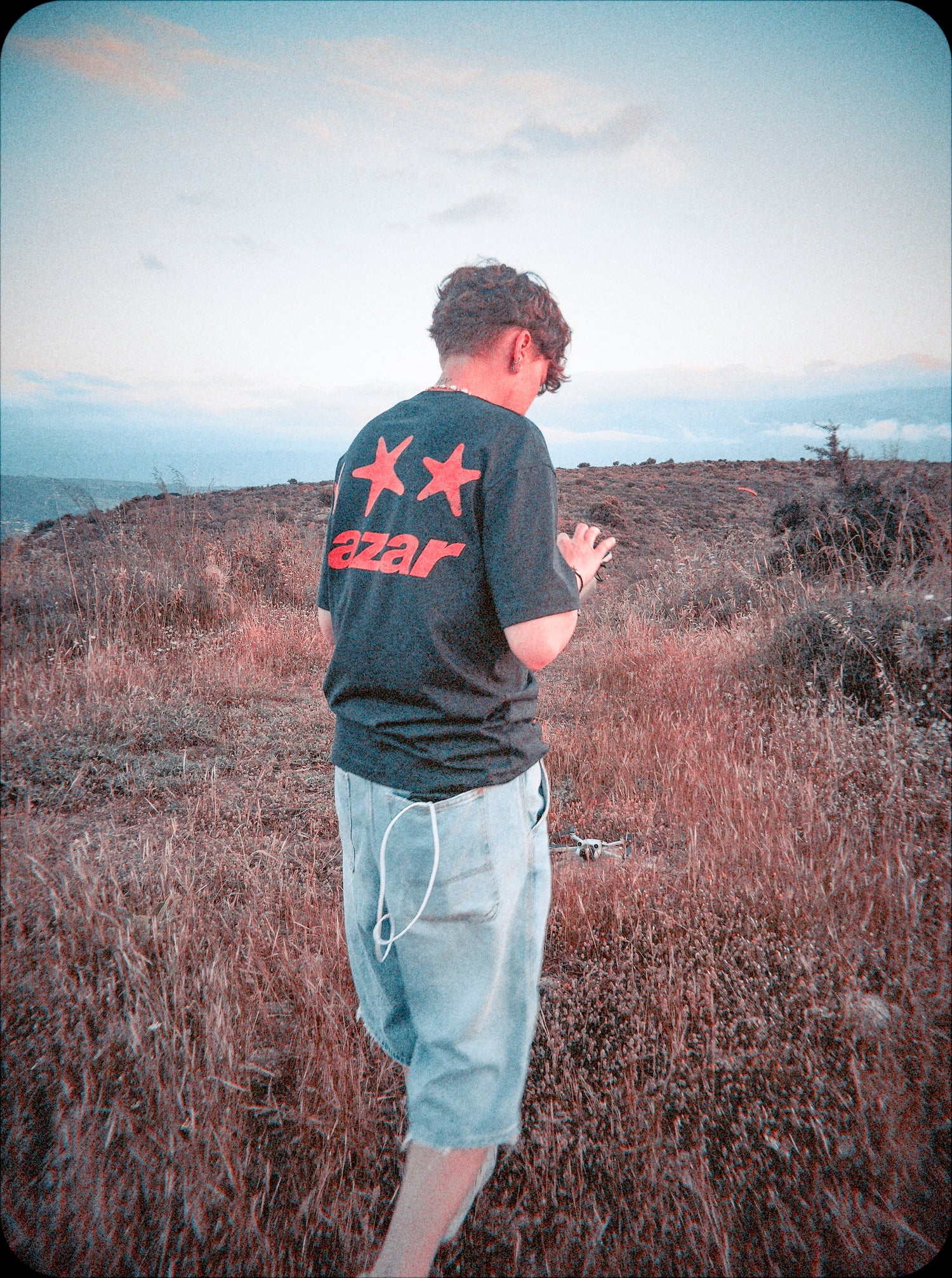 Starfish Tee - Bleu
