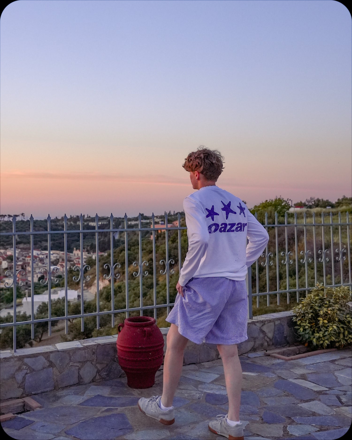 Starfish Longsleeve - Blanc