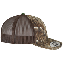 Casquette Retro camouflage arbre