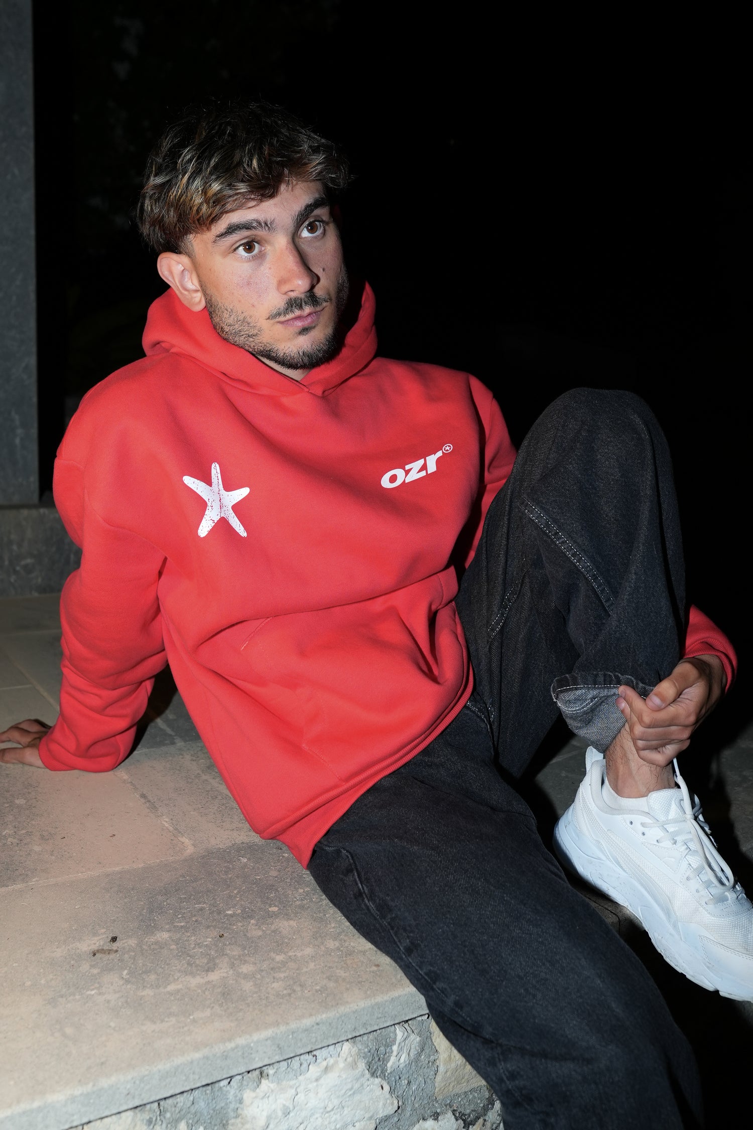 Starfish Hoodie - Rouge