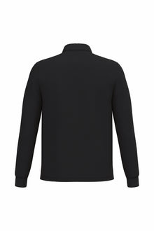 Polo piqué manches longue homme