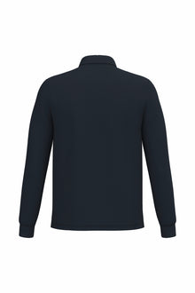 Polo piqué manches longue homme