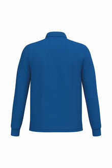 Polo piqué manches longue homme