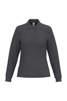 Polo manches longue femme