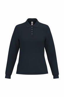 Polo manches longue femme