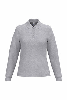 Polo manches longue femme