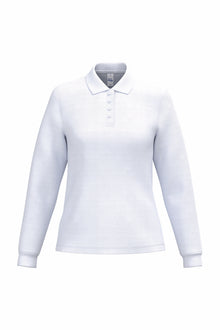 Polo manches longue femme