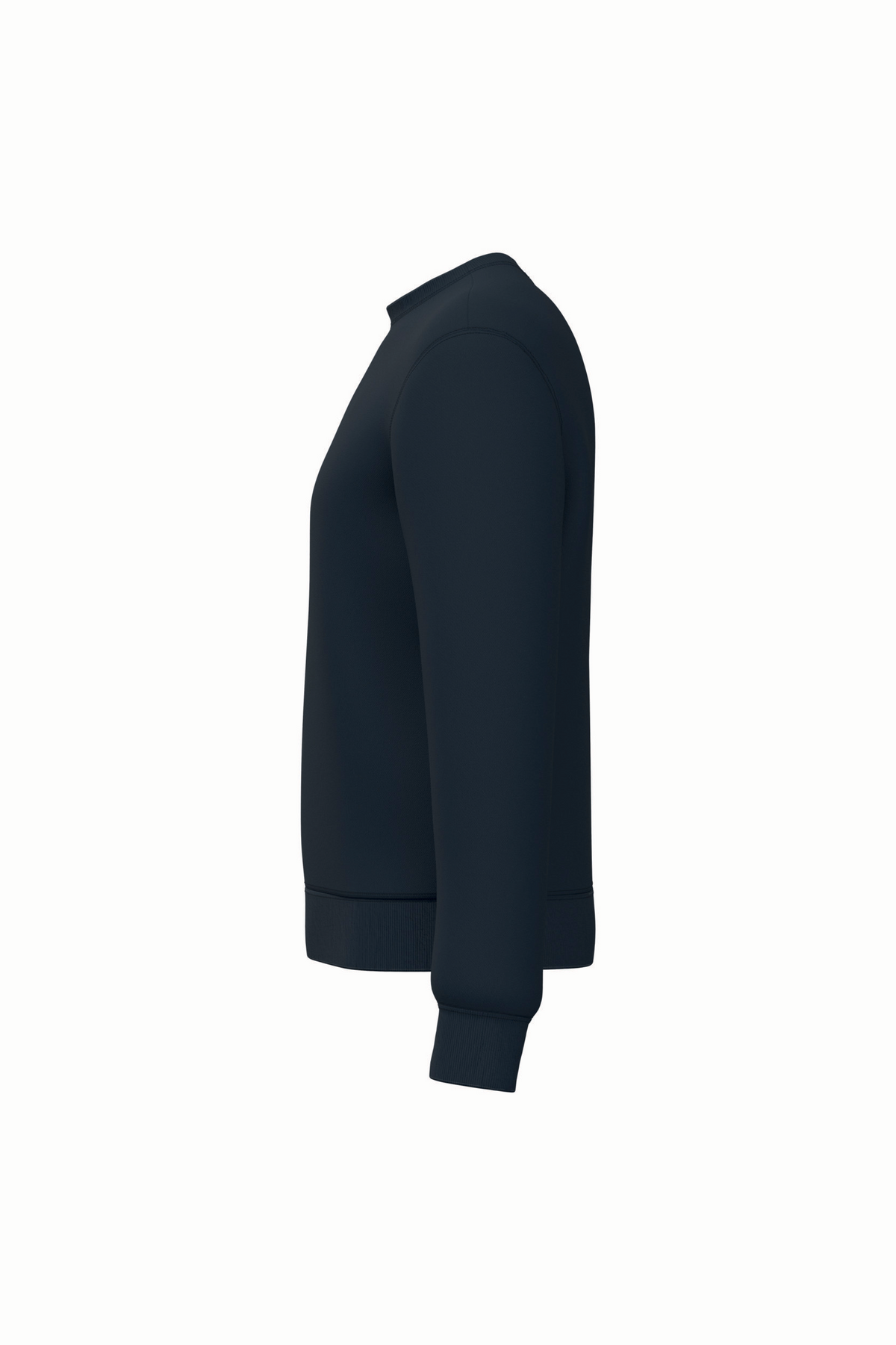 bleu marine, gauche