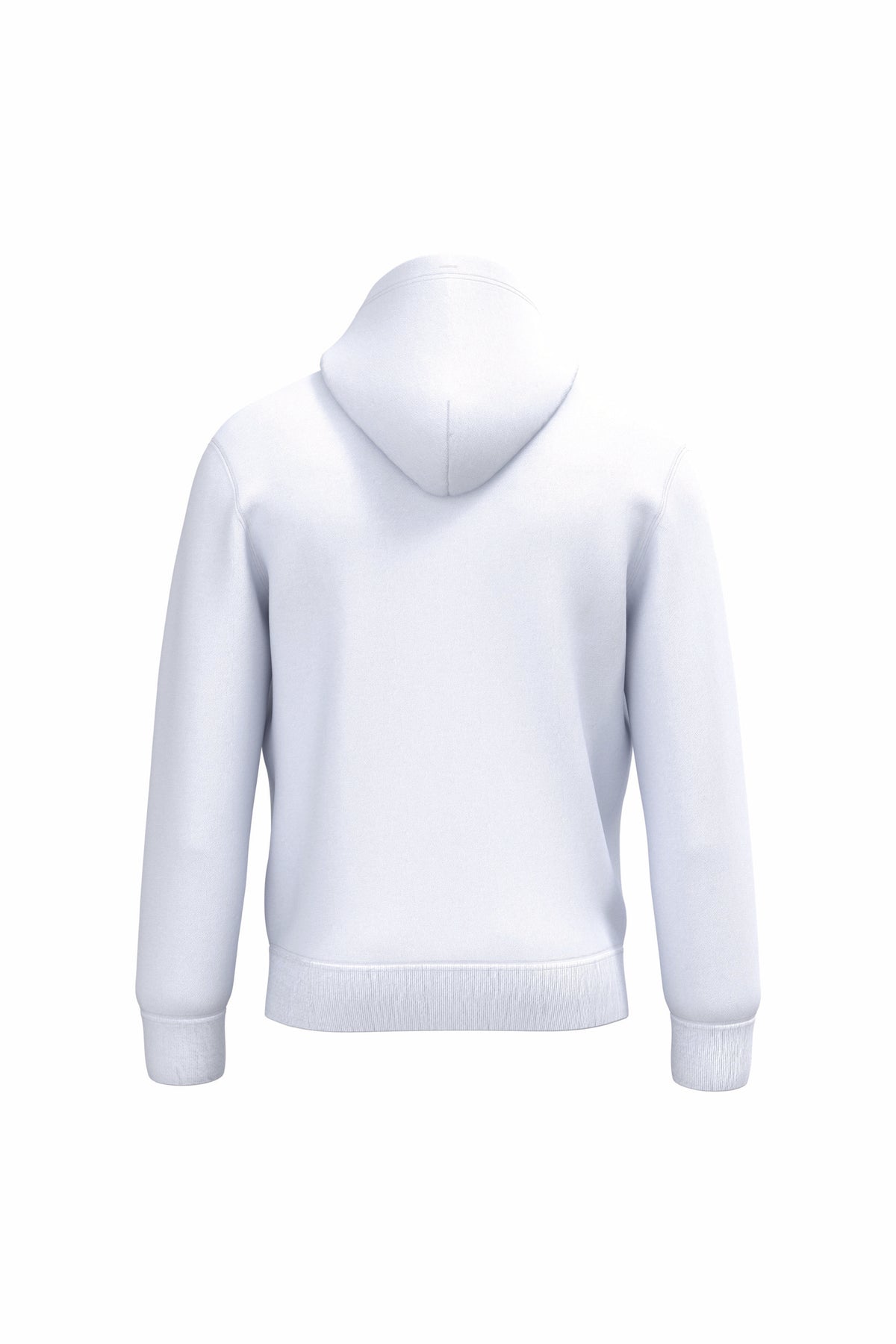 blanc, dos