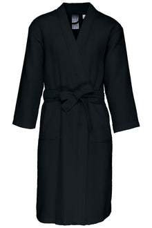 Peignoir kimono nid d'abeille