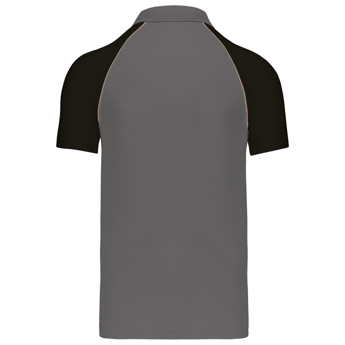 gris, noir, dos