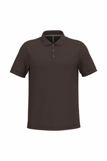 Polo piqué manches courtes homme