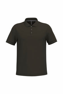 Polo piqué manches courtes homme