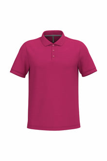 Polo piqué manches courtes homme