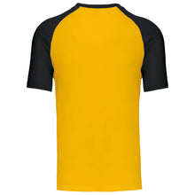 T-shirt bicolore unisexe