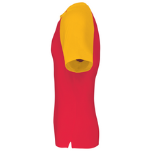 T-shirt bicolore unisexe