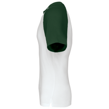 T-shirt bicolore unisexe