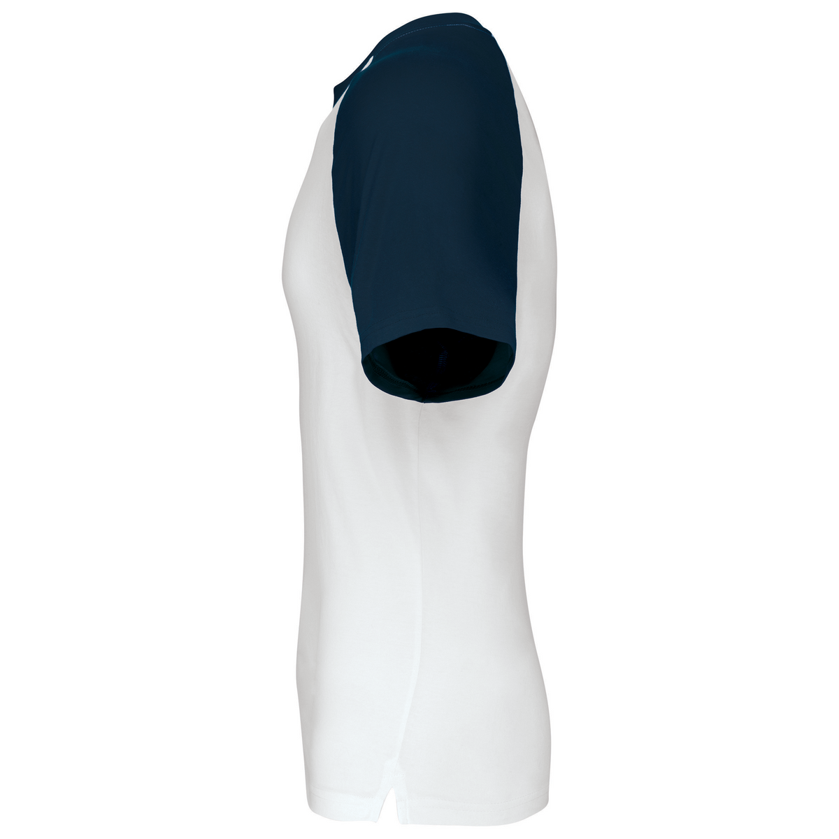 blanc, bleu marine, gauche