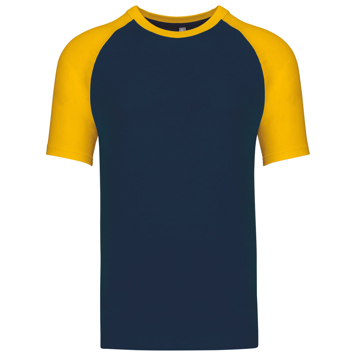 bleu marine, jaune, avant