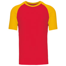 T-shirt bicolore unisexe