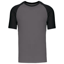 T-shirt bicolore unisexe
