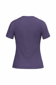 T-shirt col V manches courtes femme