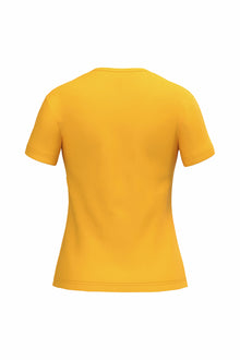 T-shirt col V manches courtes femme