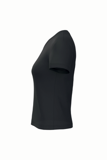 T-shirt col V manches courtes femme