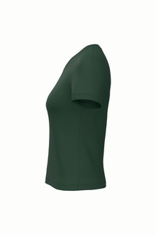 T-shirt col V manches courtes femme