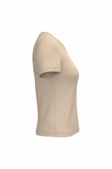 T-shirt col V manches courtes femme