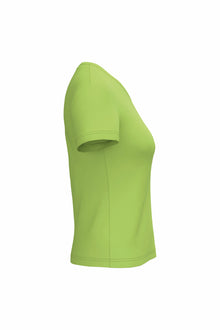 T-shirt col V manches courtes femme