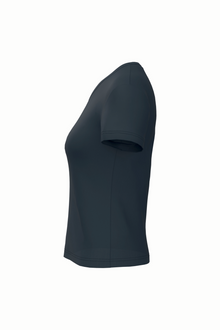 T-shirt col V manches courtes femme