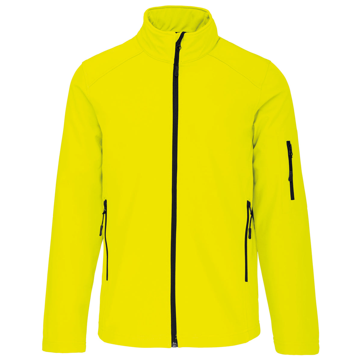 jaune fluo, avant