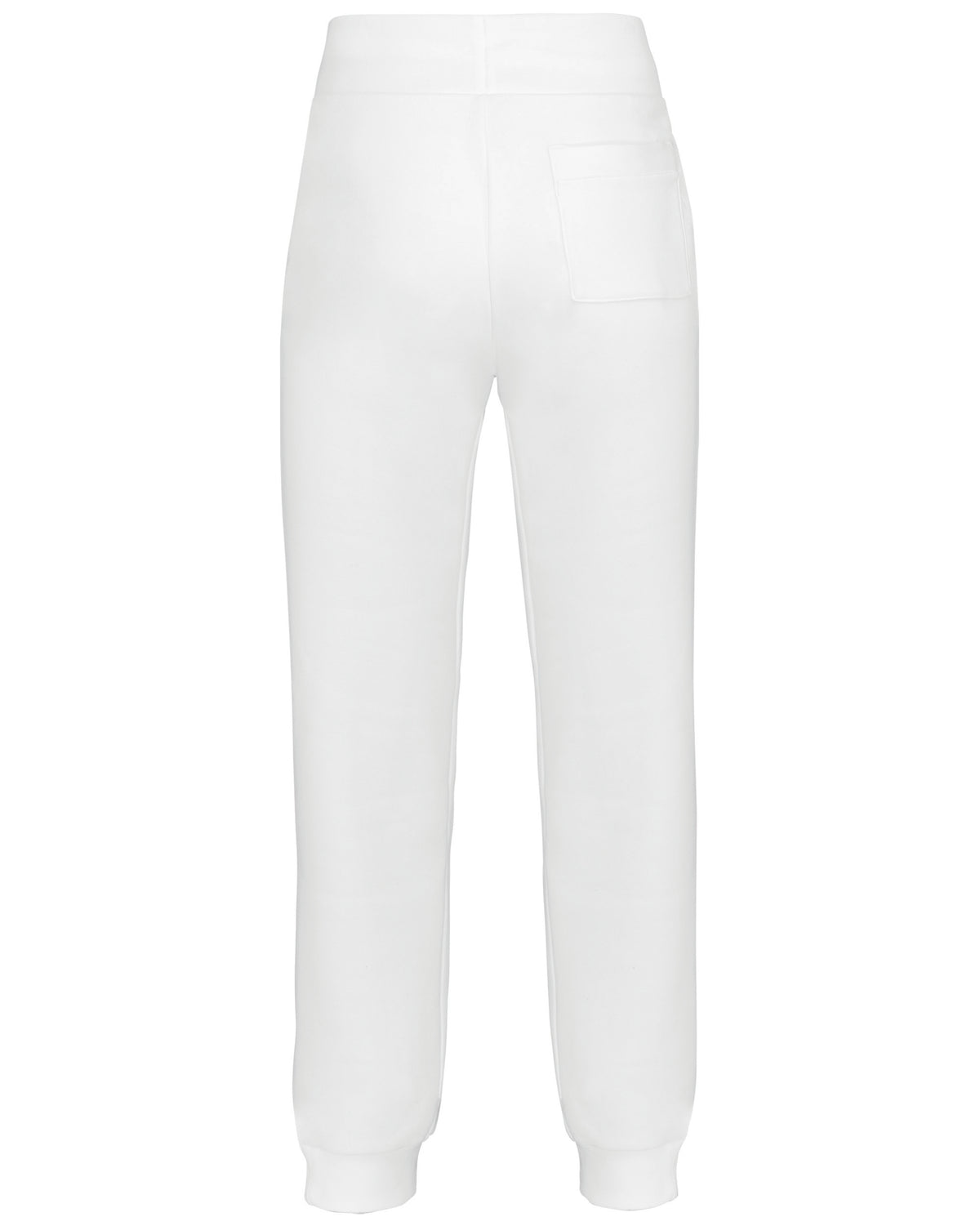 blanc, dos
